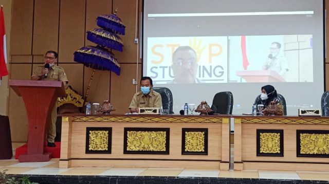 Dinkes Sigi Gelar Pertemuan Percepatan Penurunan Stunting Harian