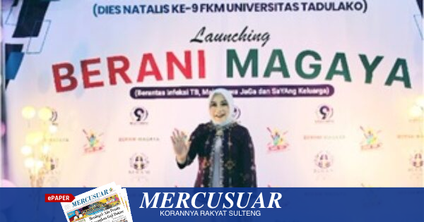 Program Berani Magaya FKM Untad, Sedang Memutus Mata Rantai TB