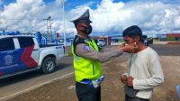 FOTO POLRES BANGKEP MASKER