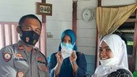 FOTO POLRES BANGKEP MASKER