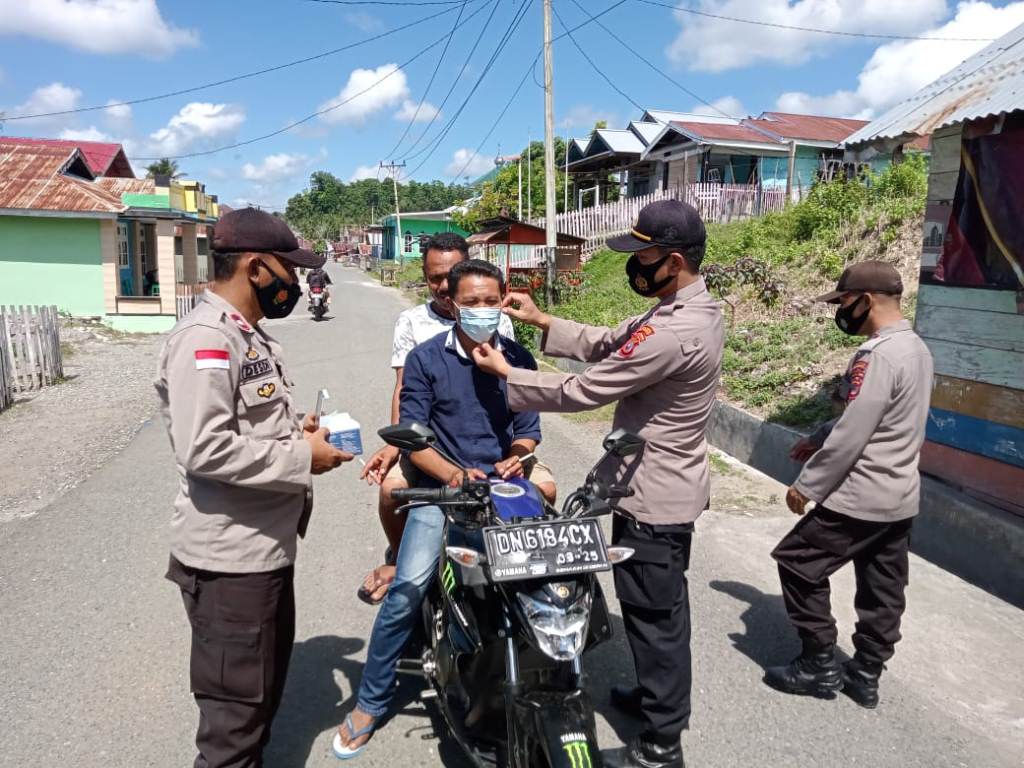 FOTO POLSEK BALANTAK MASKER