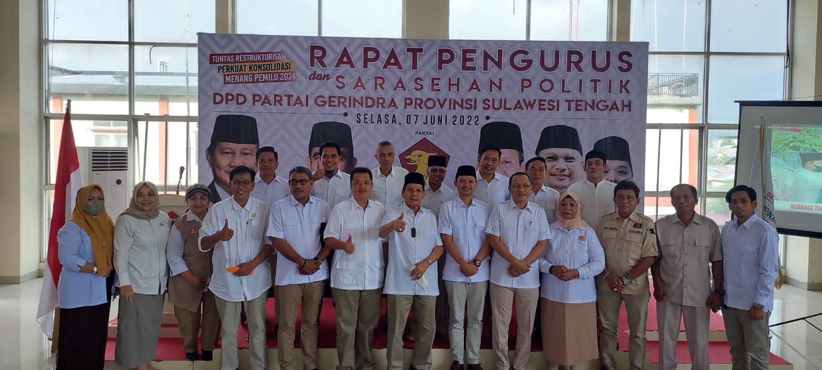 Wajah Baru Pengurus Gerindra Sulteng , Sekretari Umum KONI Sulteng ...