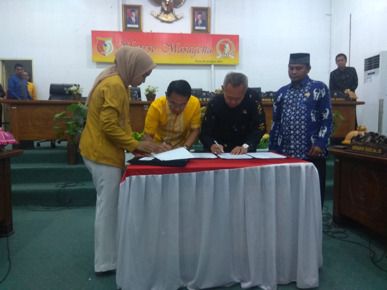 DPRD dan Pemkab Sigi Tandatangani KUAPPAS APBD Sigi-6c967c2d