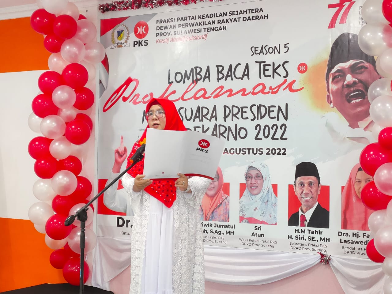 Gelar Lomba Baca Teks Proklamasi Mirip Soekarno-bdf7b00e