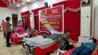 Polwan Polda Sulteng gelar Donor Darah-56dbc724