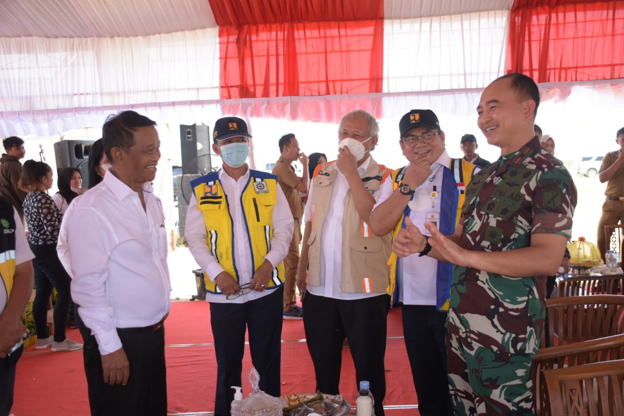 Hadiri Groundbreaking Pembangunan Huntap Talise-e9f05db3