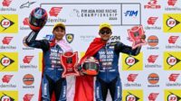 Double podium Yamaha Racing Indonesia kelas SS600 melalui Wahyu Nugroho dan M Faerozi di seri 4 ARRC Mandalika 2025